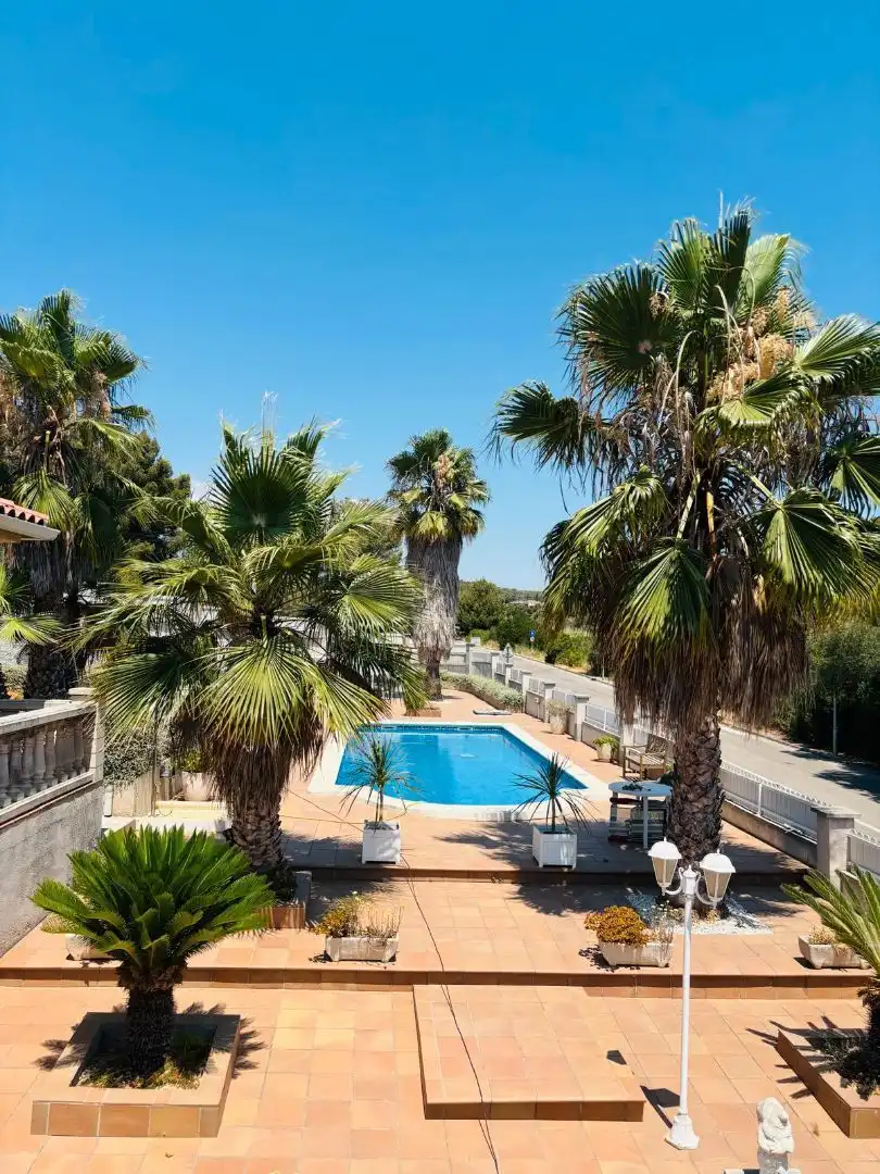 Swimming pool of Houses for sale in Calafell  with Air Conditioner, Heating and Private garden