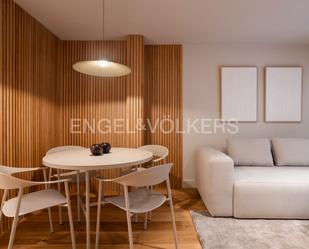 Living room of Apartment for sale in  Valencia Capital  with Air Conditioner, Parquet flooring and Furnished