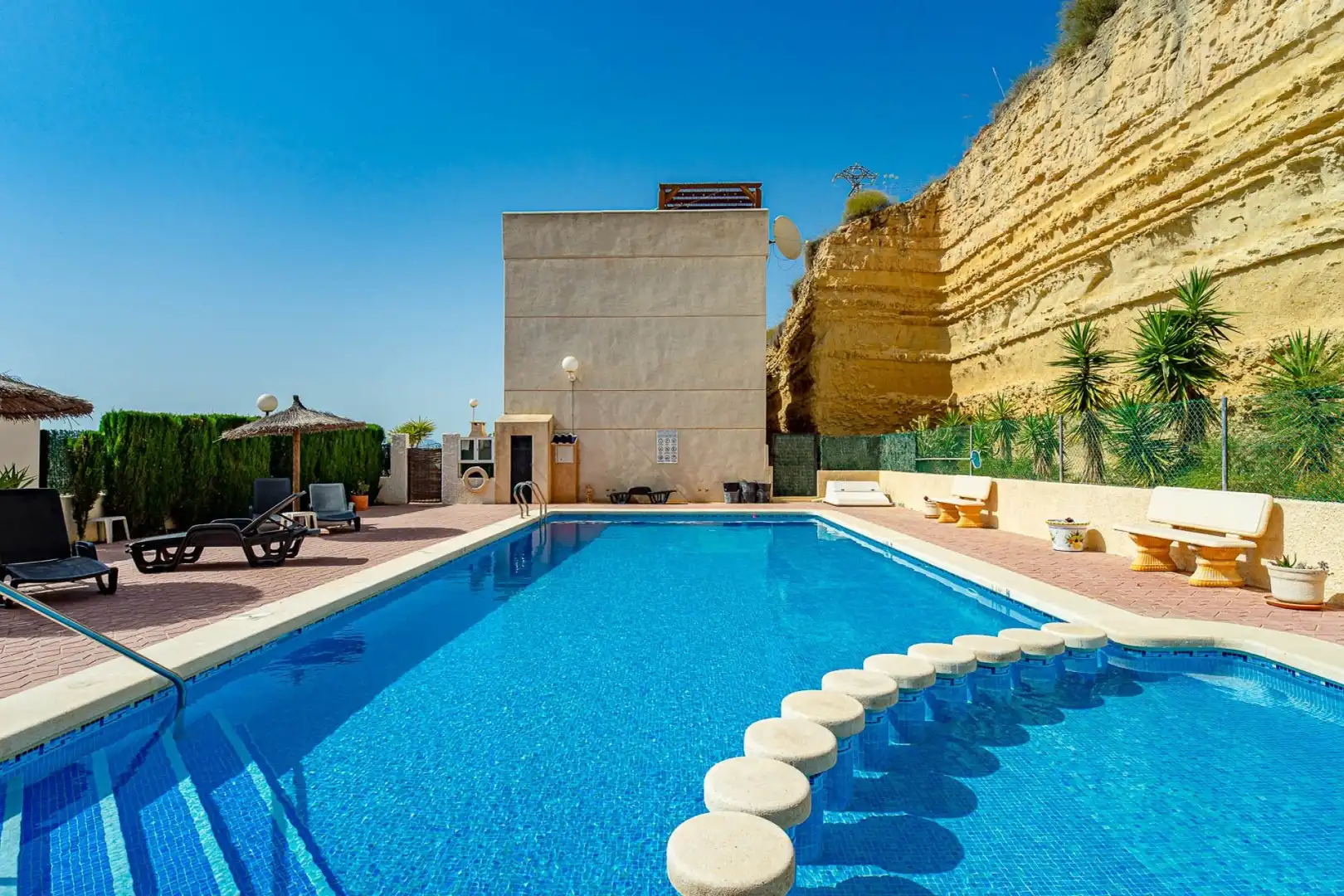 Piscina de Planta baixa en venda en Rojales amb Aire condicionat, Terrassa i Traster