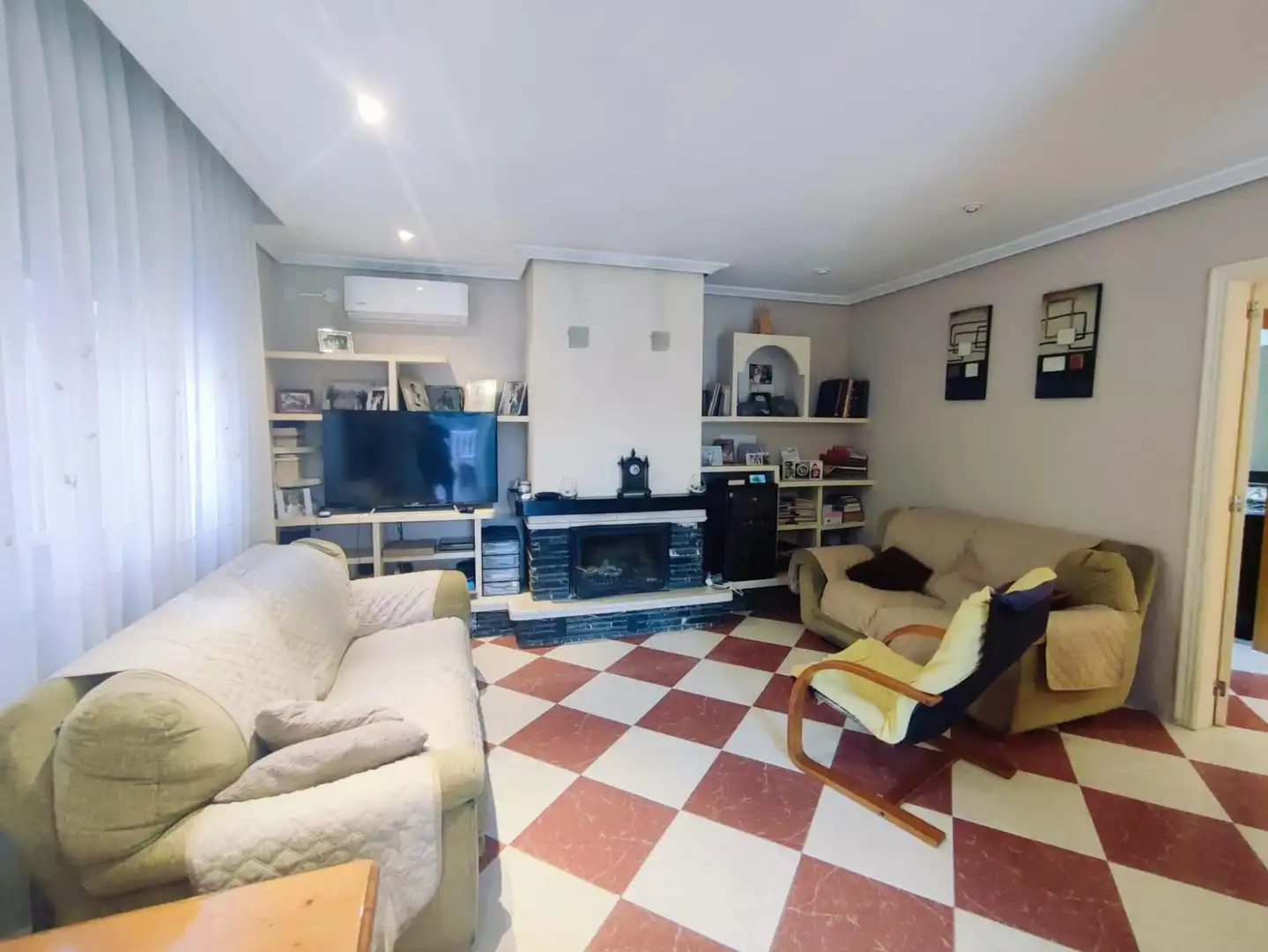Living room of Houses for sale in Burriana / Borriana  with Private garden and Terrace