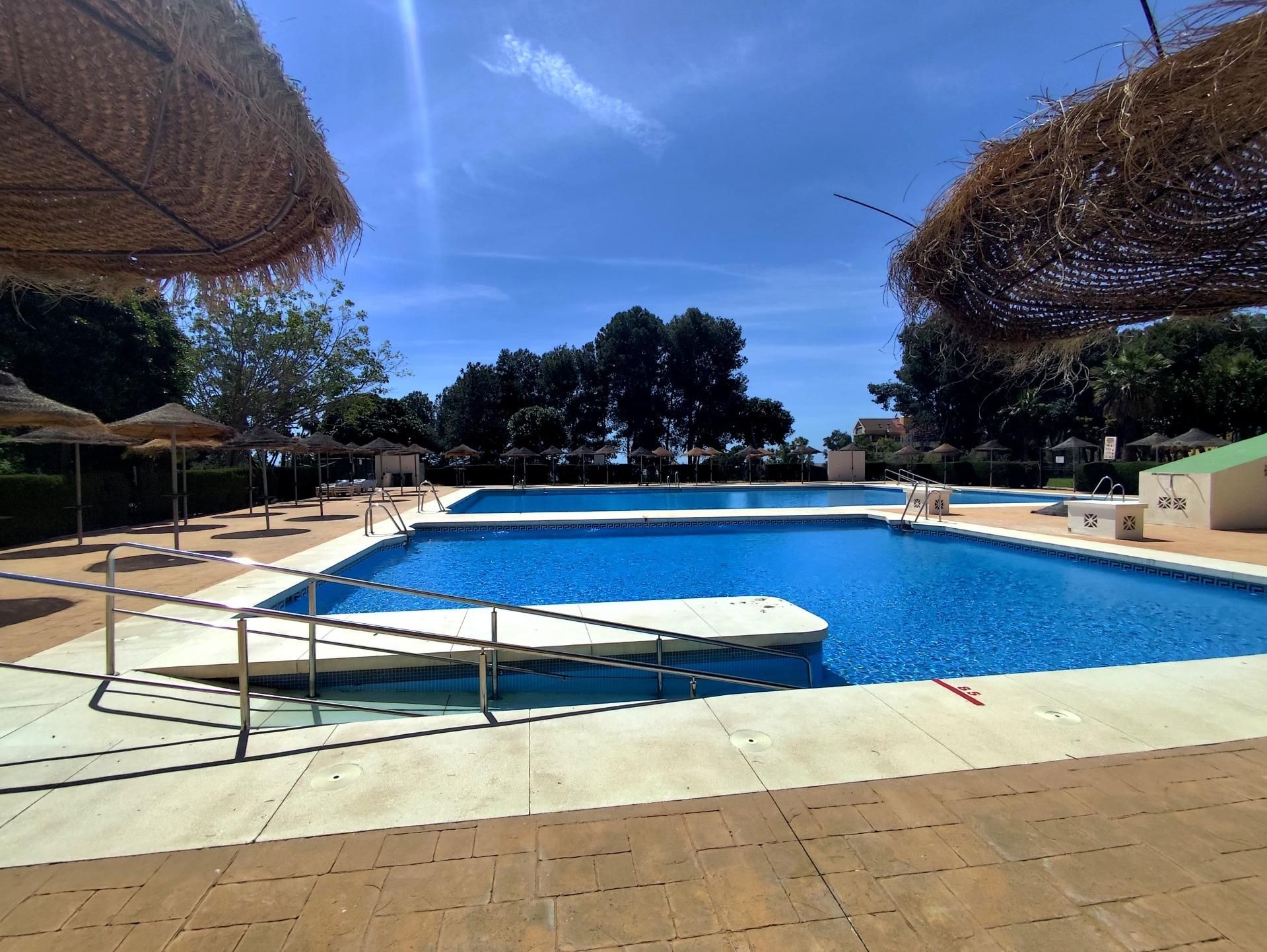 Piscina de Estudio en venta en Benalmádena con Aire acondicionado, Jardín privado y Terraza