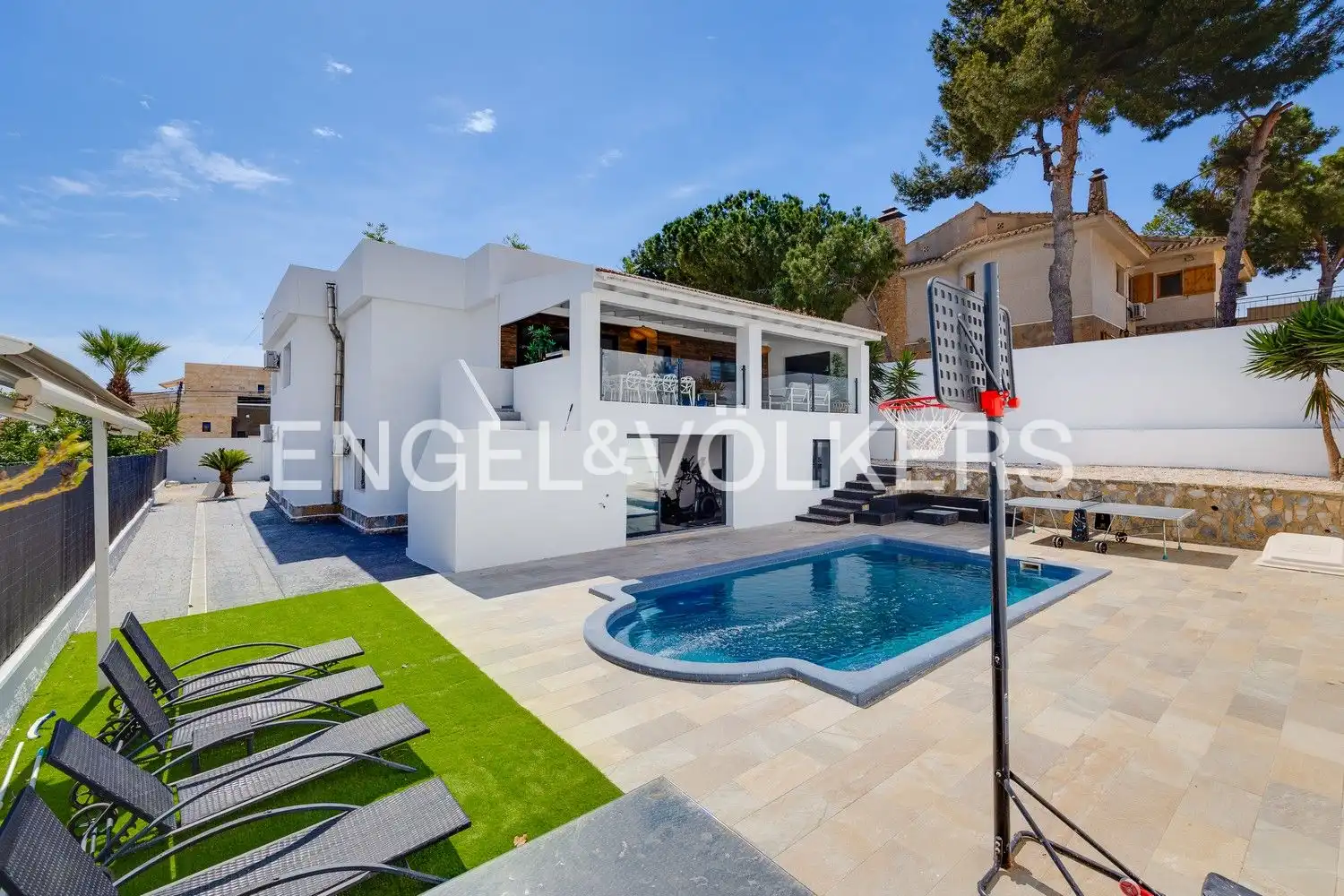 Exterior view of Country homes for sale in Torrevieja  with Air Conditioner, Heating and Private garden
