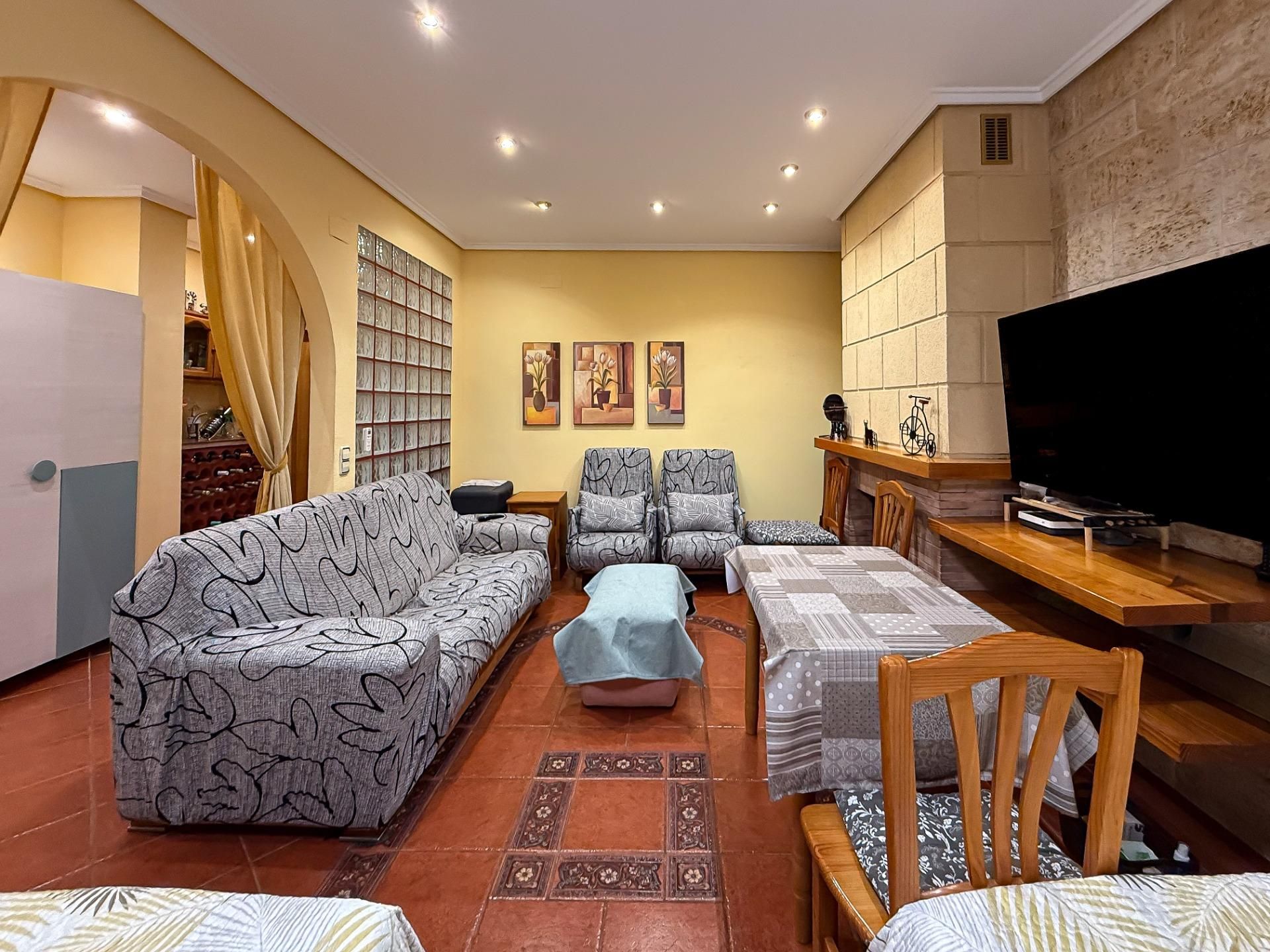 Sala d'estar de Casa o xalet en venda en Albuixech
