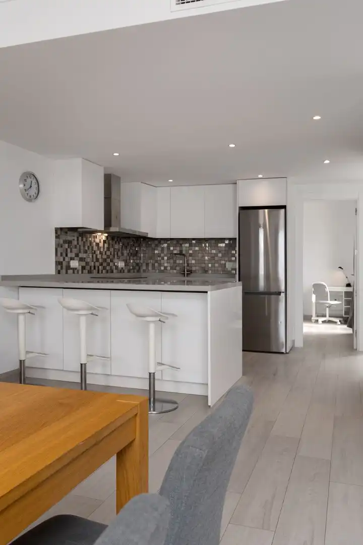 Cocina de Casa adosada en venta en Ojén con Terraza, Trastero y Piscina