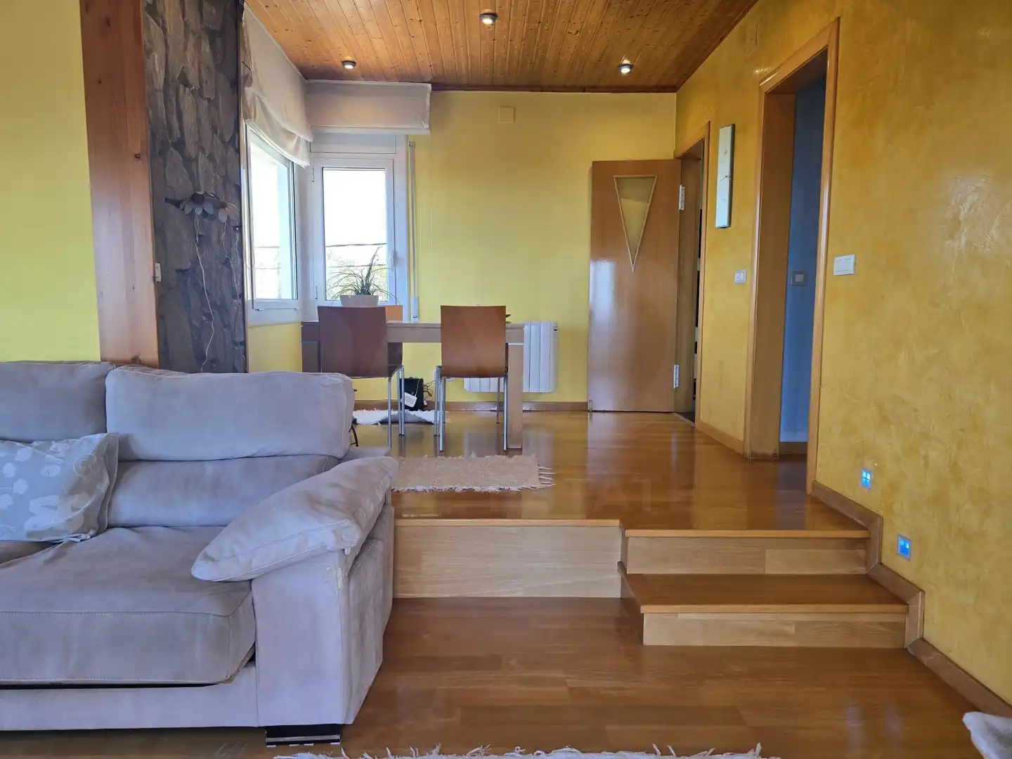 Living room of Flat for rent in Calafell  with Heating and Swimming Pool