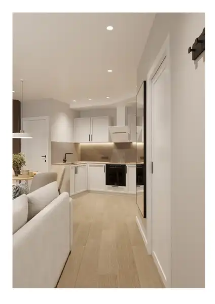 Kitchen of Apartments for sale in Benidorm  with Swimming Pool, Furnished and Washing machine