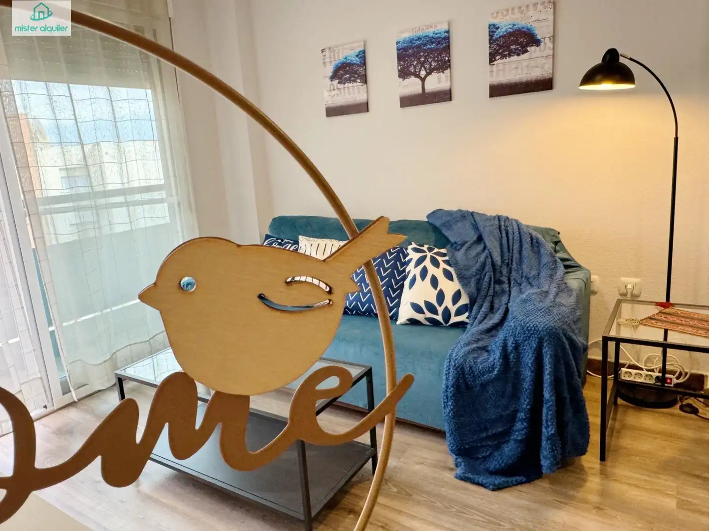 Living room of Apartments for rent in El Campello  with Air Conditioner, Private garden and Terrace