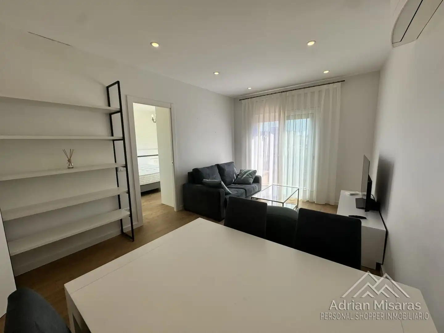Sala de estar de Ático en venta en Barcelona con Aire acondicionado, Terraza y Amueblado