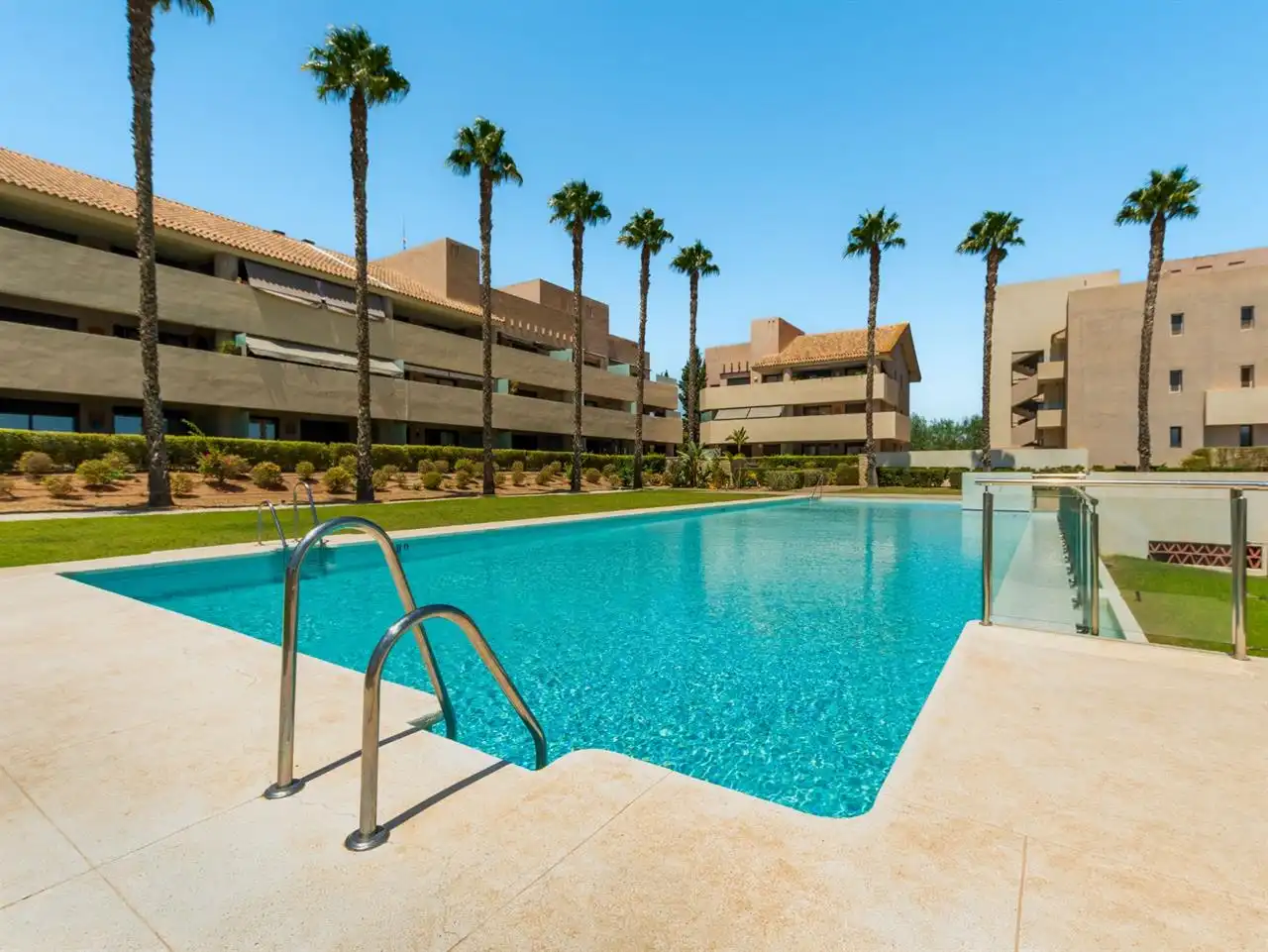 Swimming pool of Apartments for sale in Vera  with Air Conditioner, Terrace and Storage room