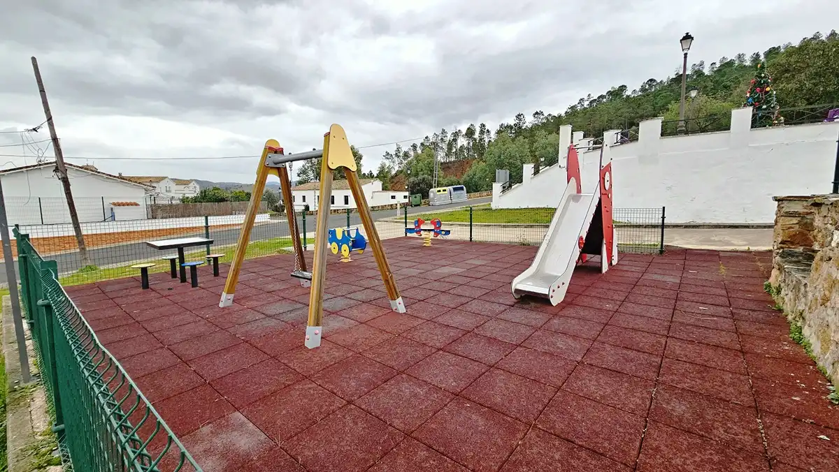 Terraza de Casa o chalet en venta en Almonaster la Real con Amueblado