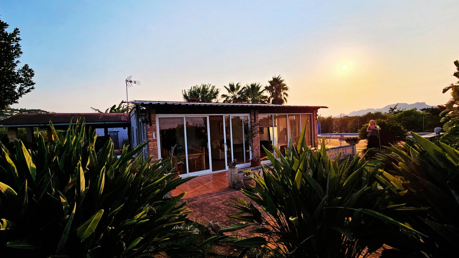 Jardí de Casa o xalet en venda en Dénia amb Aire condicionat, Calefacció i Piscina
