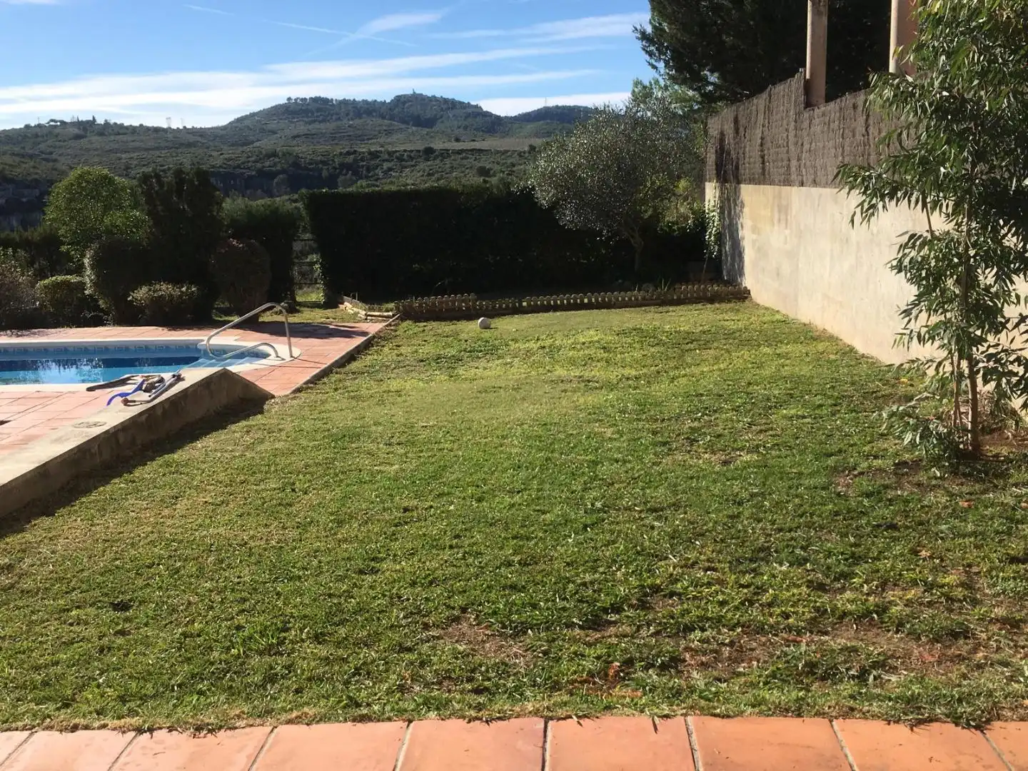 Jardín de Casa o chalet en venta en Olèrdola con Aire acondicionado, Terraza y Piscina