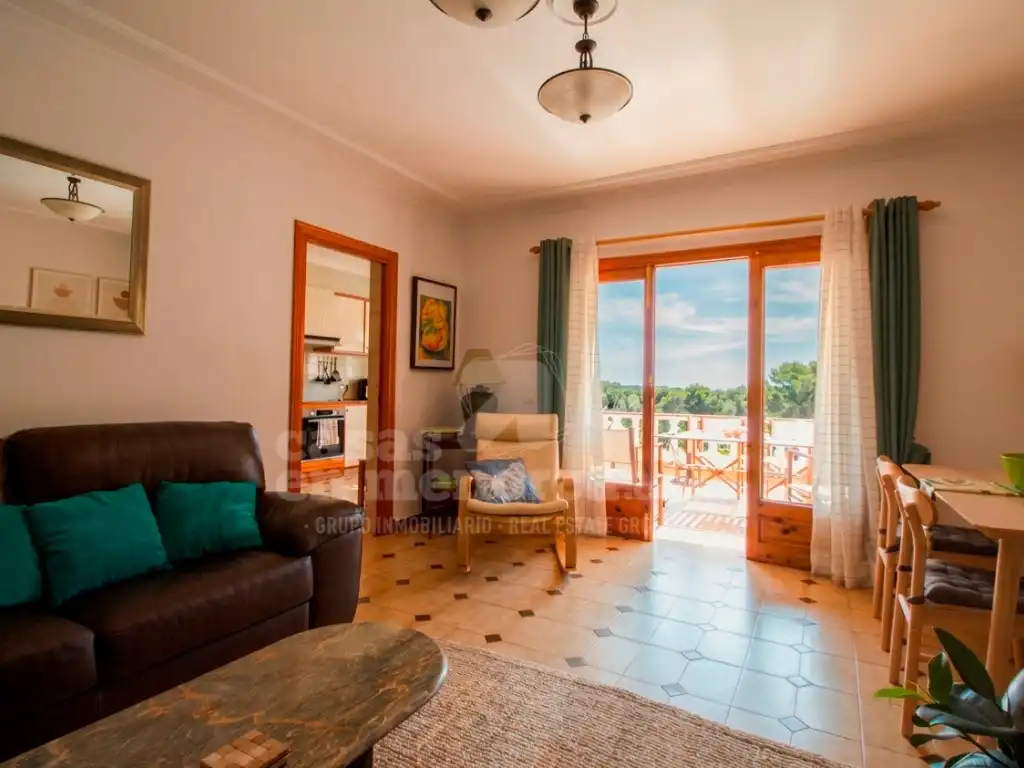 Sala d'estar de Casa o xalet en venda en Es Mercadal amb Jardí privat i Piscina