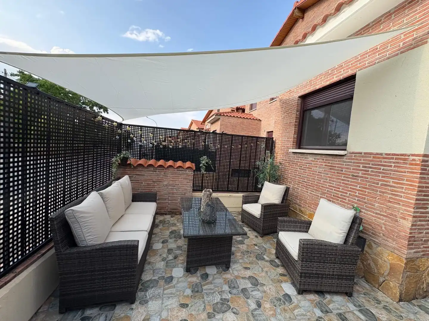 Terraza de Casa o chalet de alquiler en Clavijo con Aire acondicionado, Calefacción y Jardín privado