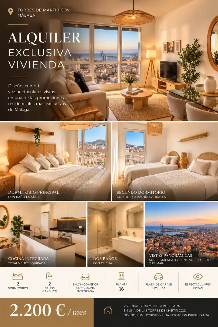 Wohnung zur Miete in Paseo Martiricos, 40, Martiricos - La Roca - La Rosaleda