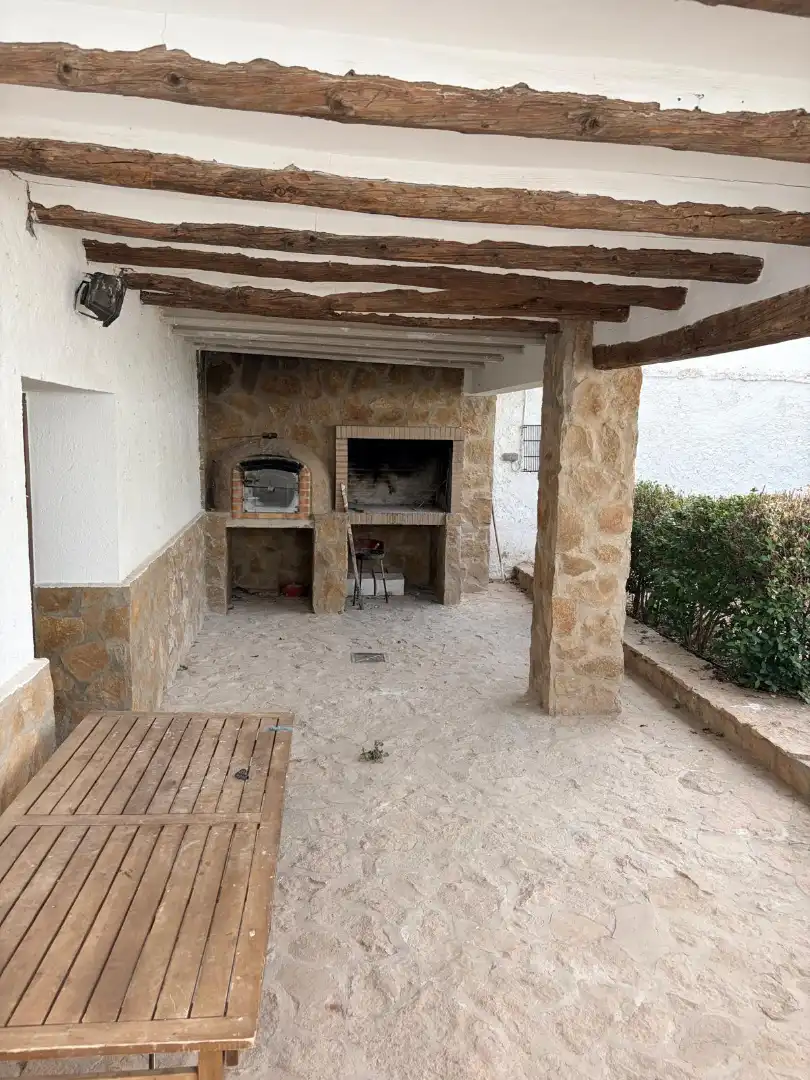 Terrassa de Finca rústica en venda en Pozohondo amb Aire condicionat, Calefacció i Traster