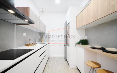 Kitchen of Planta baja for sale in Badalona  with Air Conditioner