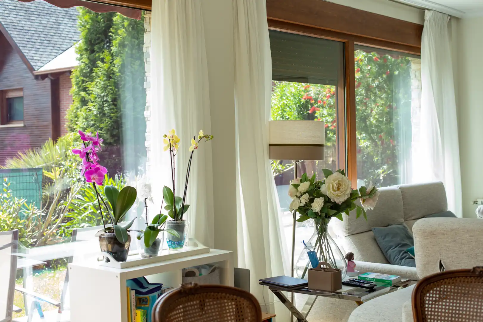 Sala d'estar de Casa o xalet en venda en Piélagos amb Calefacció, Jardí privat i Terrassa