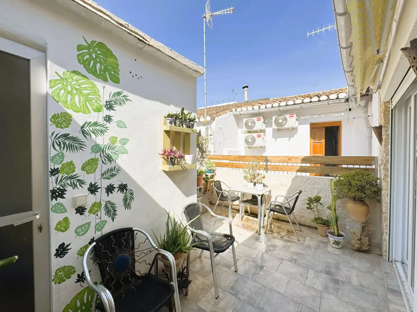 Terrace of Country homes for sale in Dénia  with Air Conditioner, Parquet flooring and Terrace
