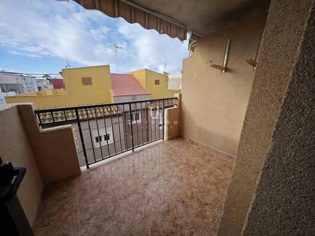 Terrasse von Wohnungen zum Verkauf in Cartagena mit Klimaanlage, Heizung und Balkon