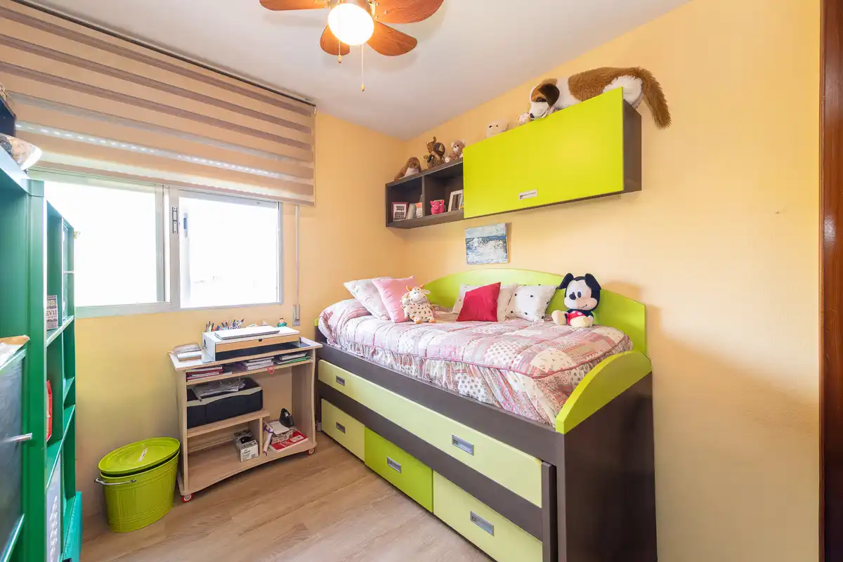 Bedroom of Flat for sale in Madrid  with Terrace