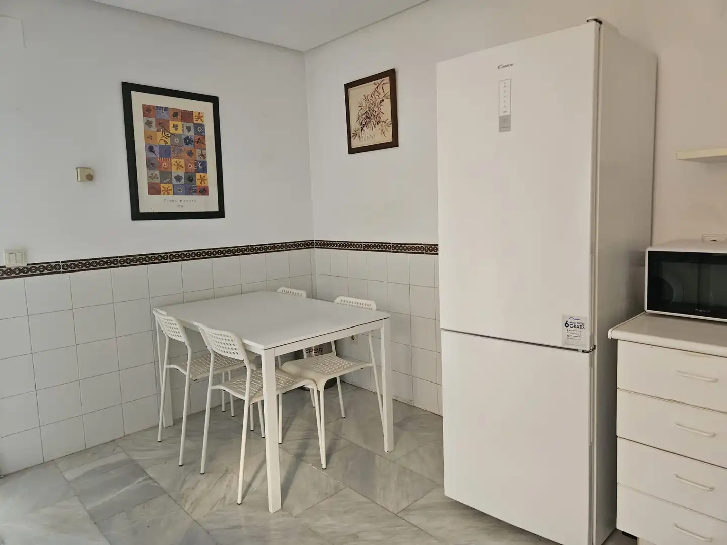 Dining room of Flat for sale in San Juan de Aznalfarache  with Air Conditioner and Community pool