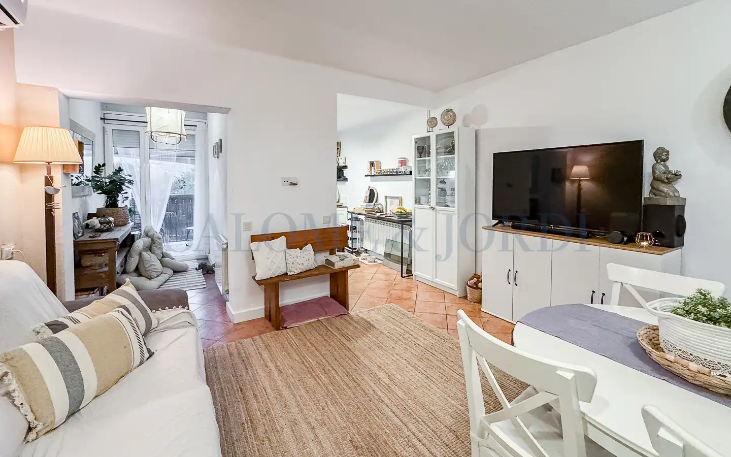 Sala d'estar de Pis en venda en La Roca del Vallès amb Aire condicionat, Calefacció i Terrassa