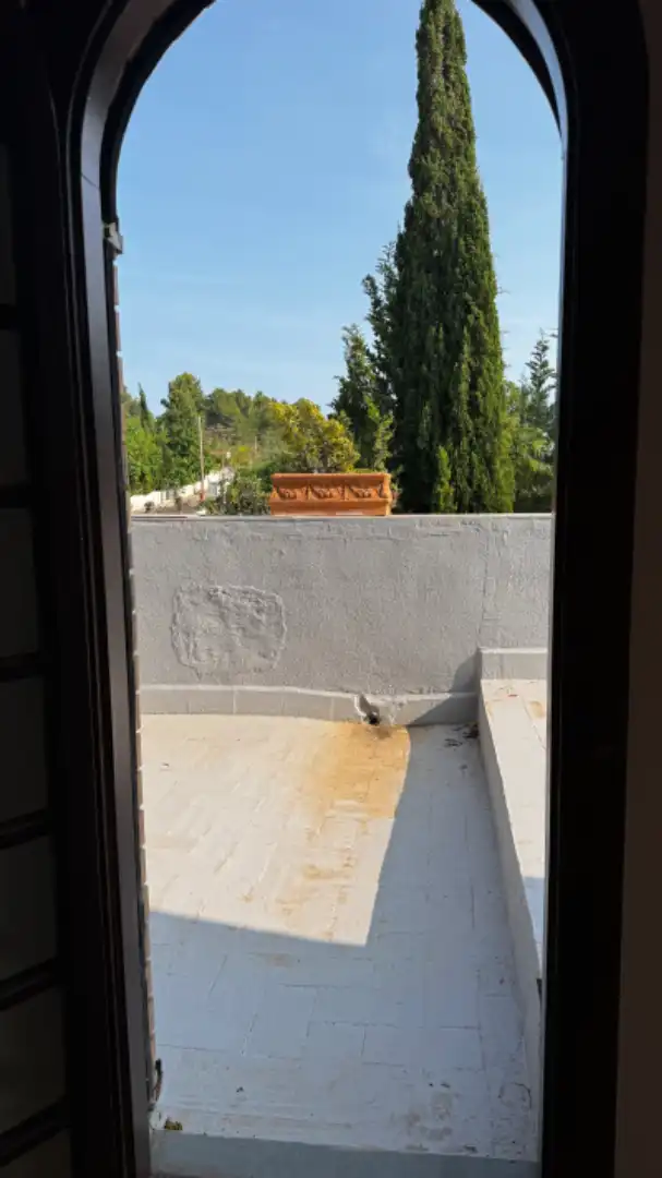 Terrassa de Casa o xalet en venda en El Catllar  amb Calefacció, Jardí privat i Terrassa