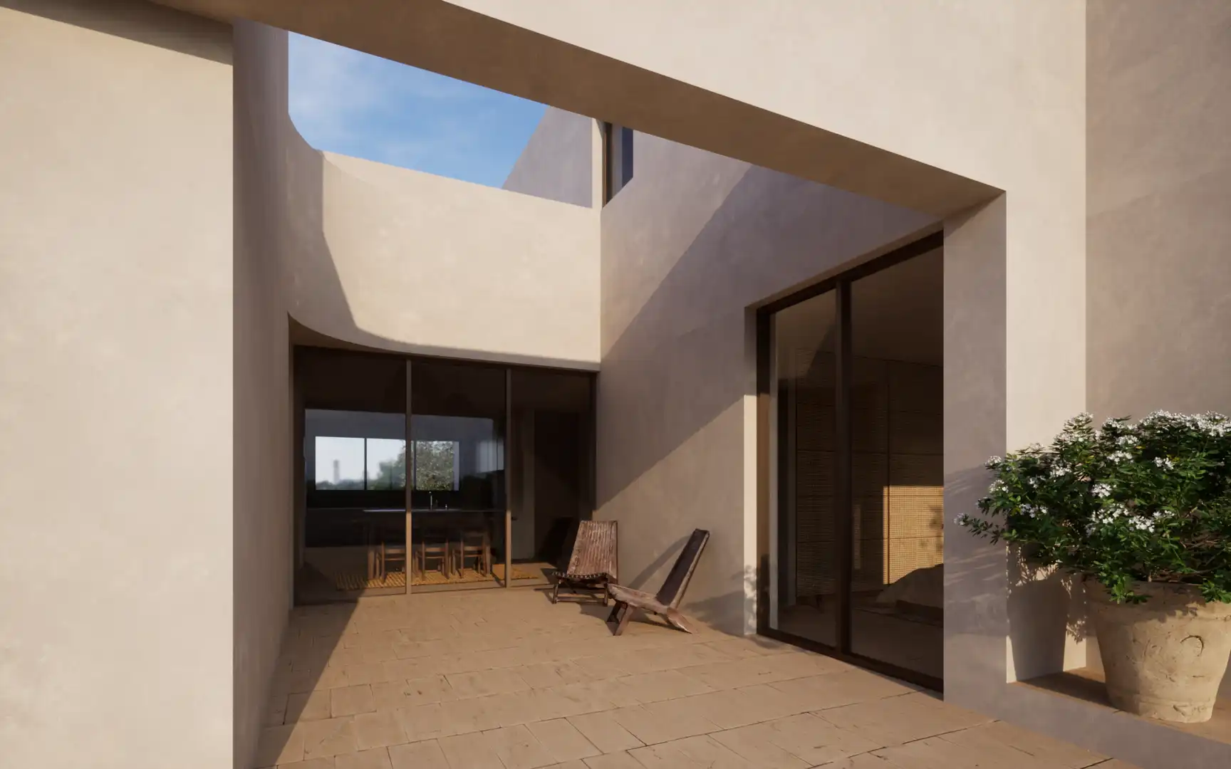 Terrace of Country homes for sale in Benalup-Casas Viejas  with Terrace and Swimming Pool