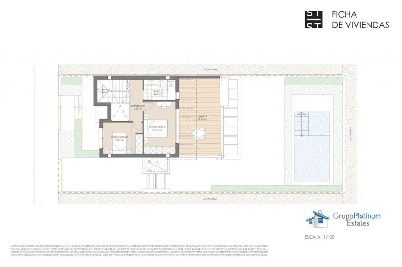 Villa avec piscine à vendre à San Juan de los Terreros, imagen 5