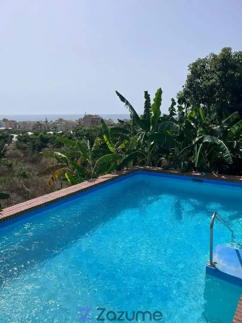 Schwimmbecken von Haus oder Chalet zur Miete in Torrox mit Privatgarten, Terrasse und Schwimmbad