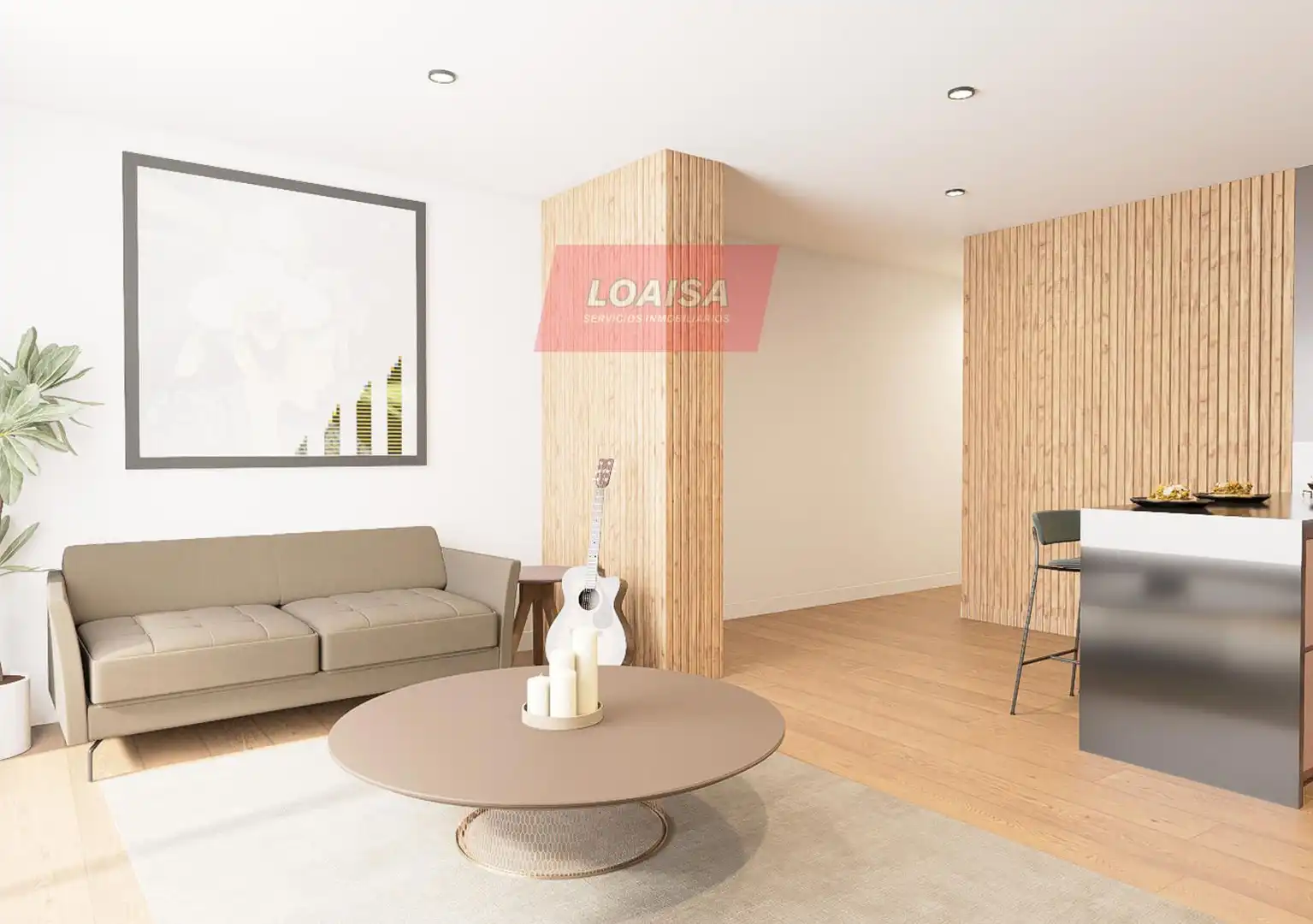 Living room of Flat for sale in Vera  with Heating