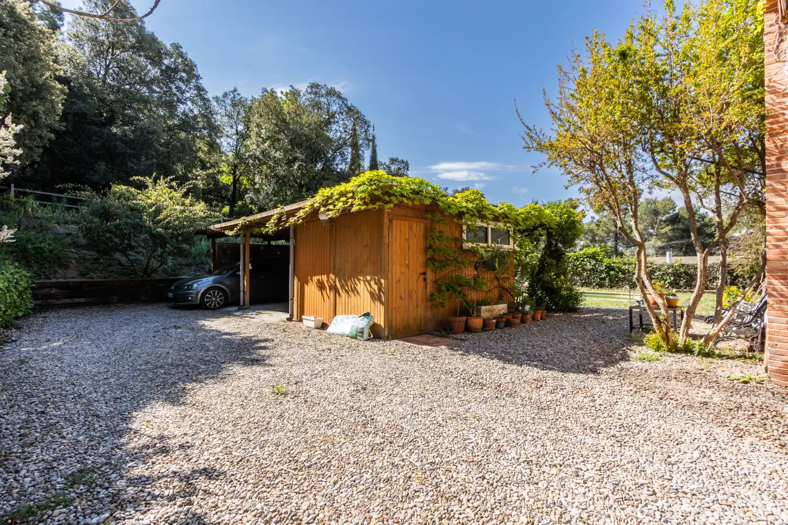 Garden of Houses for sale in Matadepera  with Heating and Swimming Pool