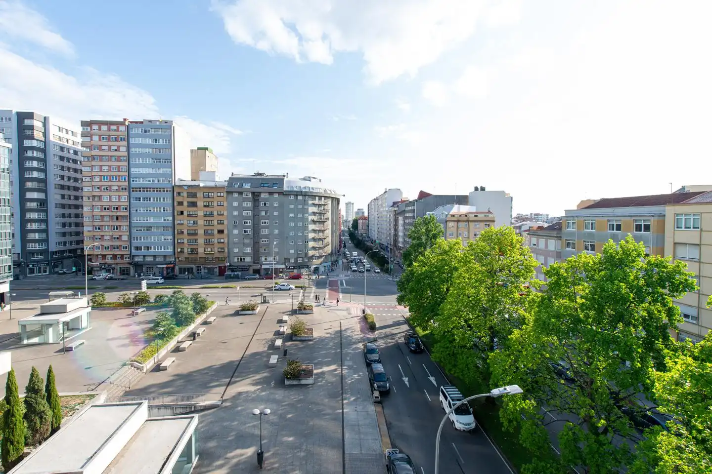 Vista exterior de Pis en venda en A Coruña Capital 