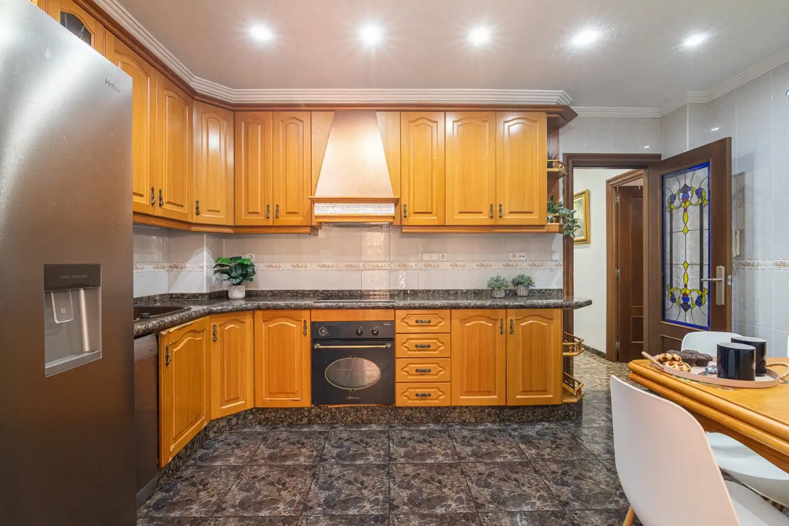 Cocina de Planta baja en venta en Elche / Elx con Aire acondicionado, Calefacción y Terraza