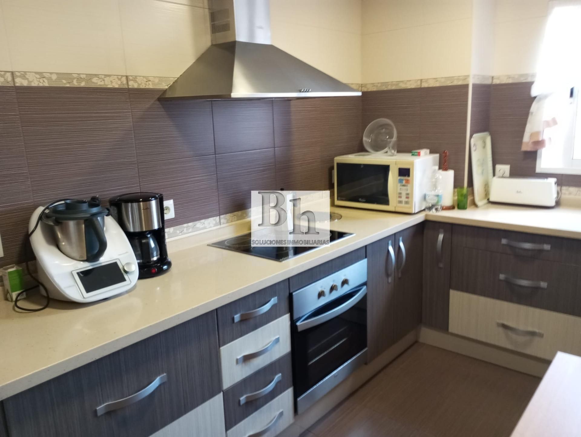 Cocina de Piso en venta en Málaga Capital con Terraza