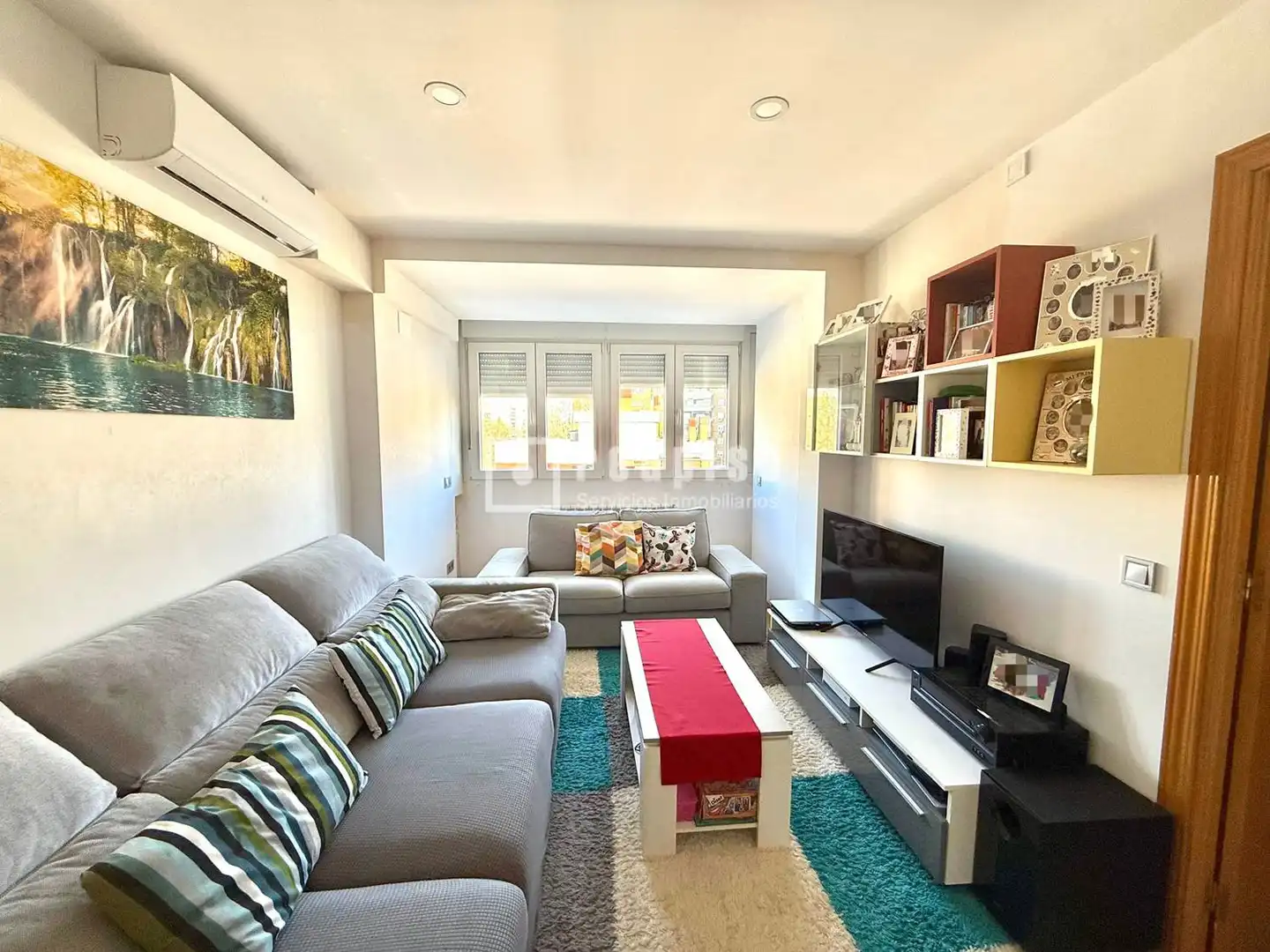 Sala de estar de Piso en venta en Torrejón de Ardoz con Terraza