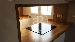 Cuina de Pis de lloguer en Valencia amb Aire condicionat, Calefacció i Terrassa