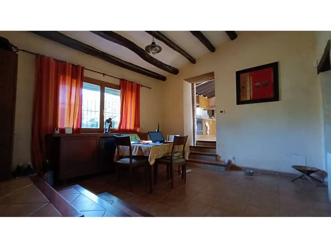 Comedor de Finca rústica en venta en Llinars del Vallès con Calefacción, Jardín privado y Terraza