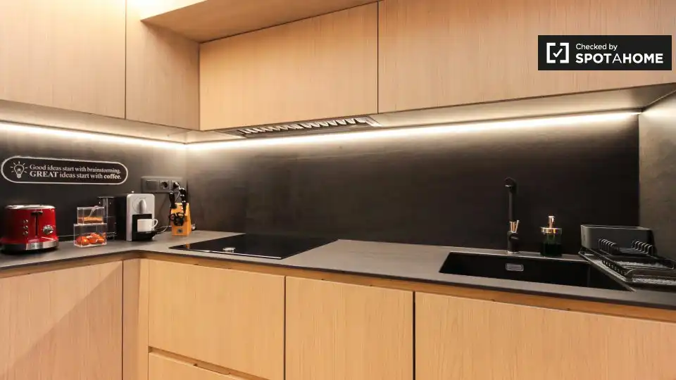 Flat with terrace to rent in Eixample, imagen 4