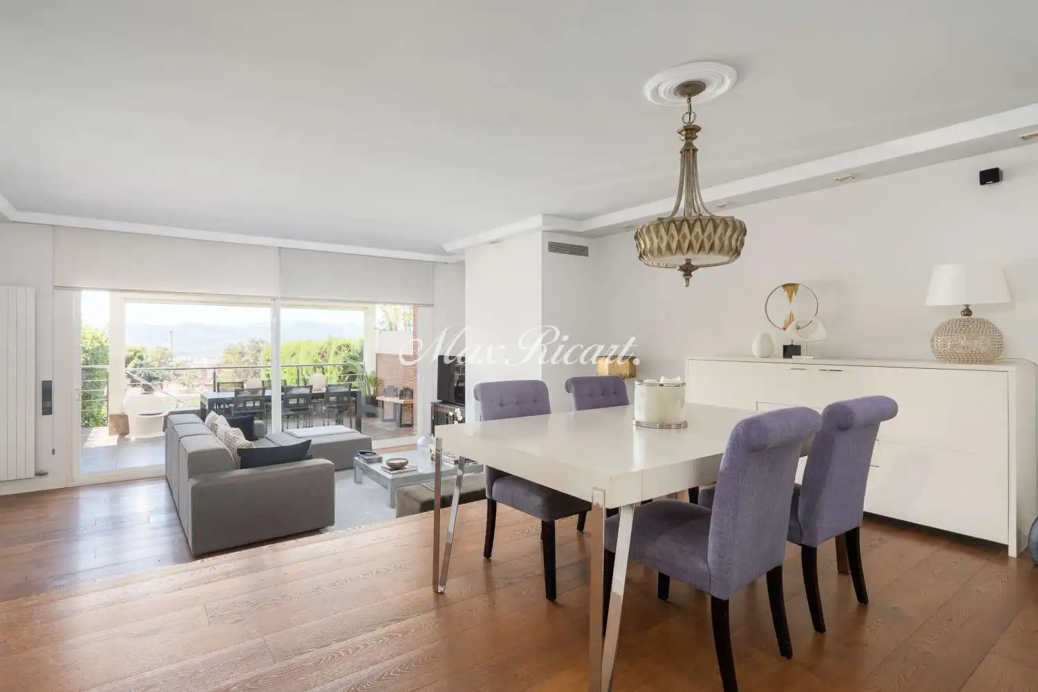 Dining room of Houses for rent in Sant Just Desvern  with Air Conditioner, Heating and Terrace