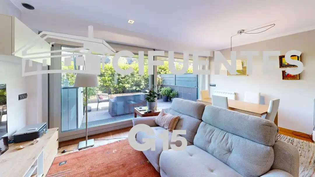 Sala de estar de Piso en venta en Orio con Aire acondicionado, Calefacción y Jardín privado