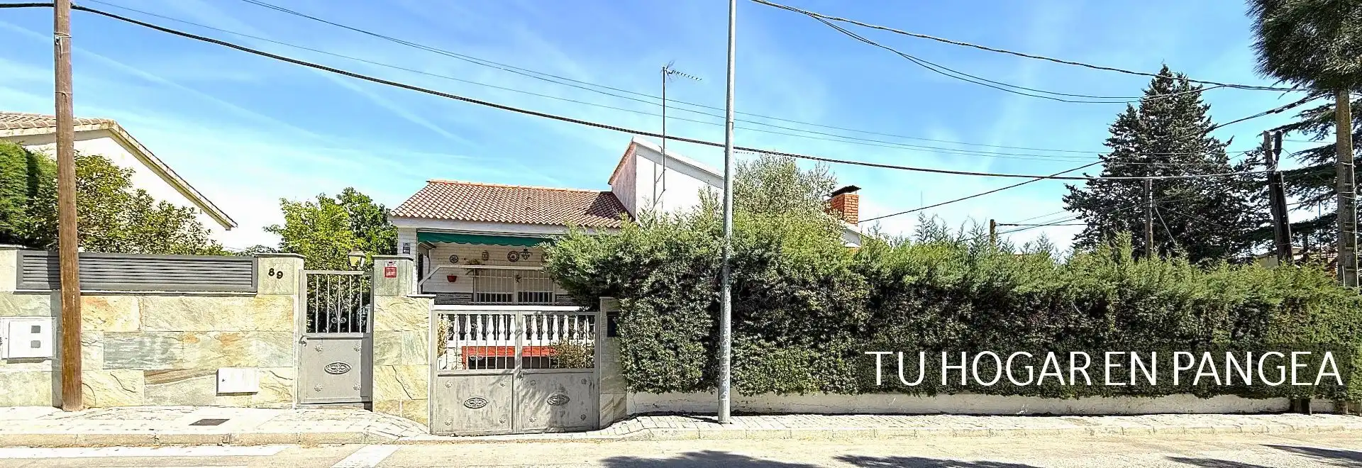 Vista exterior de Casa o chalet en venta en El Álamo con Calefacción, Jardín privado y Trastero