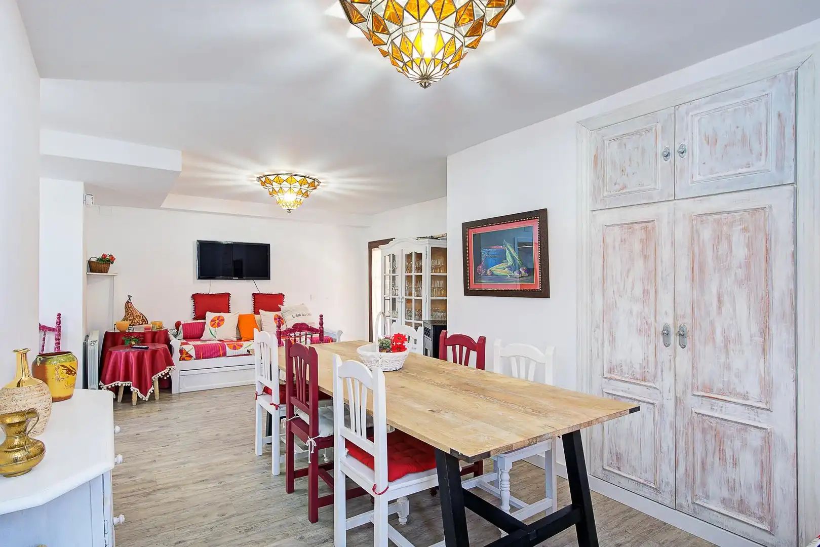 Dining room of Houses for sale in Jun  with Air Conditioner, Heating and Private garden