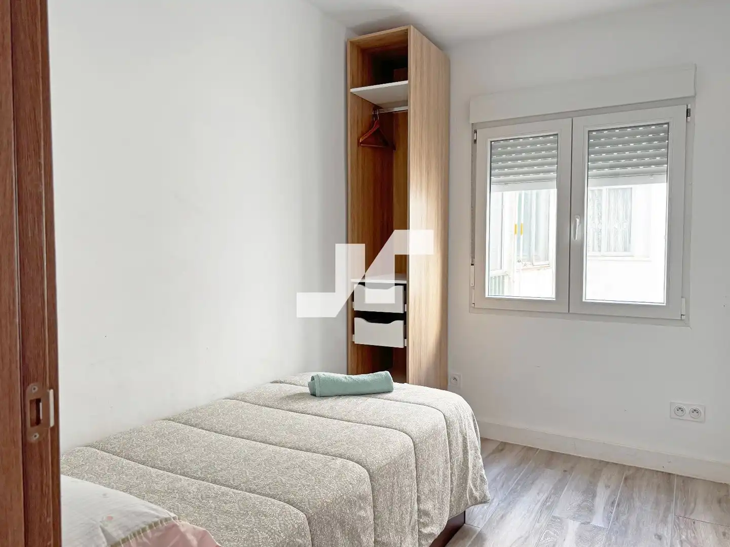 Bedroom of Flat for sale in Burriana / Borriana  with Air Conditioner, Heating and Terrace