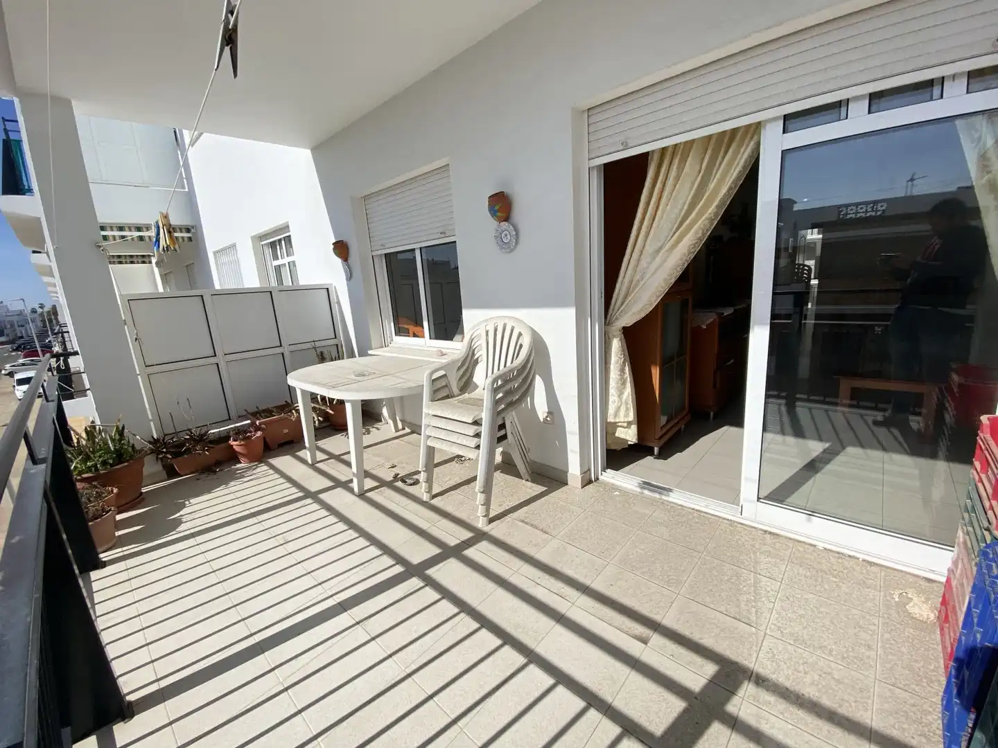 Terrace of Apartments for rent in La Antilla  with Air Conditioner and Terrace