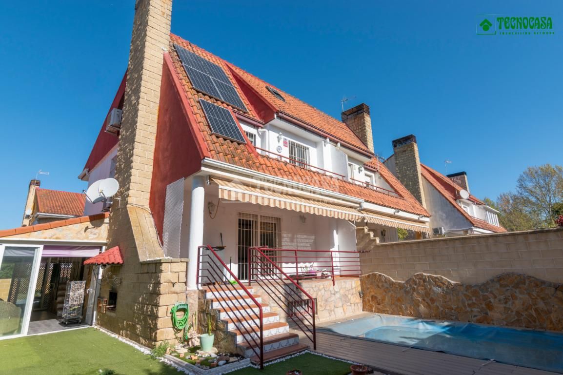 Jardí de Casa adosada en venda en Torrejón de la Calzada amb Aire condicionat, Calefacció i Terrassa