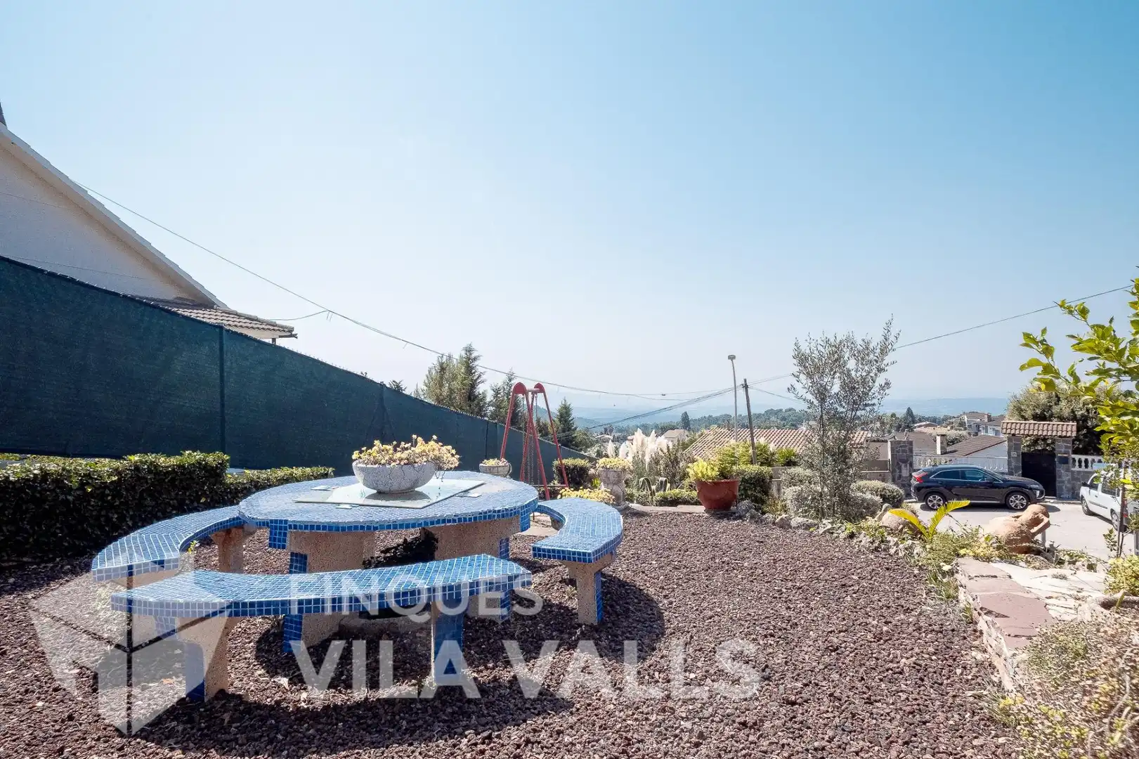 Terrassa de Casa o xalet en venda en Caldes de Montbui amb Calefacció, Jardí privat i Terrassa