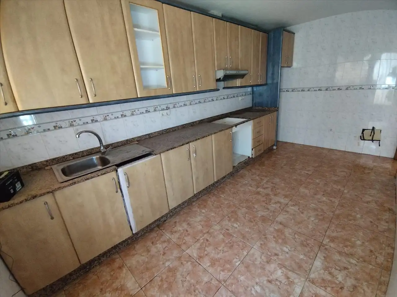 Cuina de Casa adosada en venda en Fuente Álamo de Murcia amb Jardí privat i Terrassa
