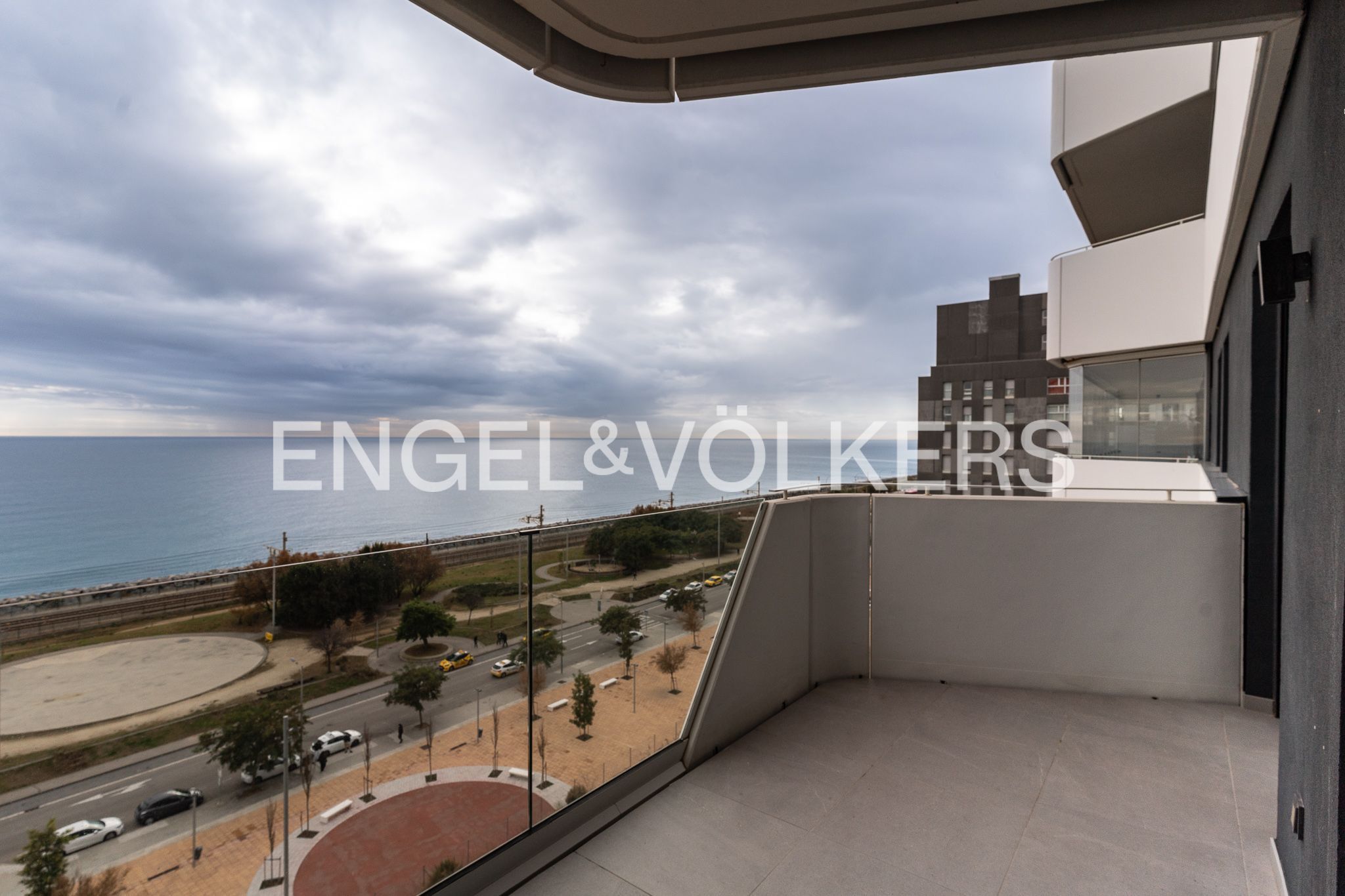 Balcony of Apartment for sale in Mataró  with Air Conditioner, Heating and Swimming Pool